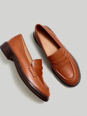 Madewell Vernon Loafer Brown Size 7.5